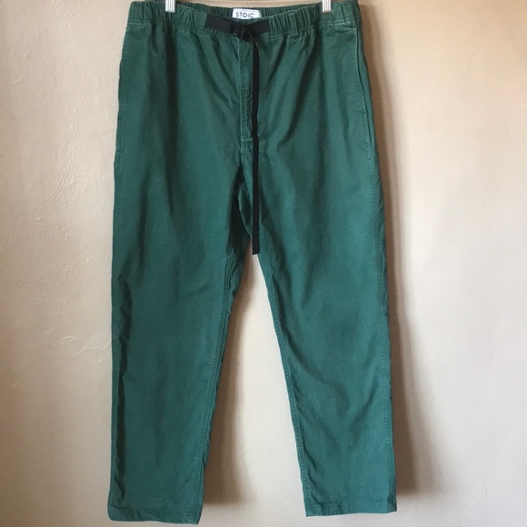 stoic Other - Stoic Green Venture Pants Size Large